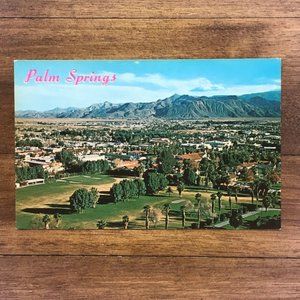 Vintage Palm Springs California Souvenir Postcard